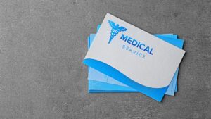 Card that says "Medical Services"