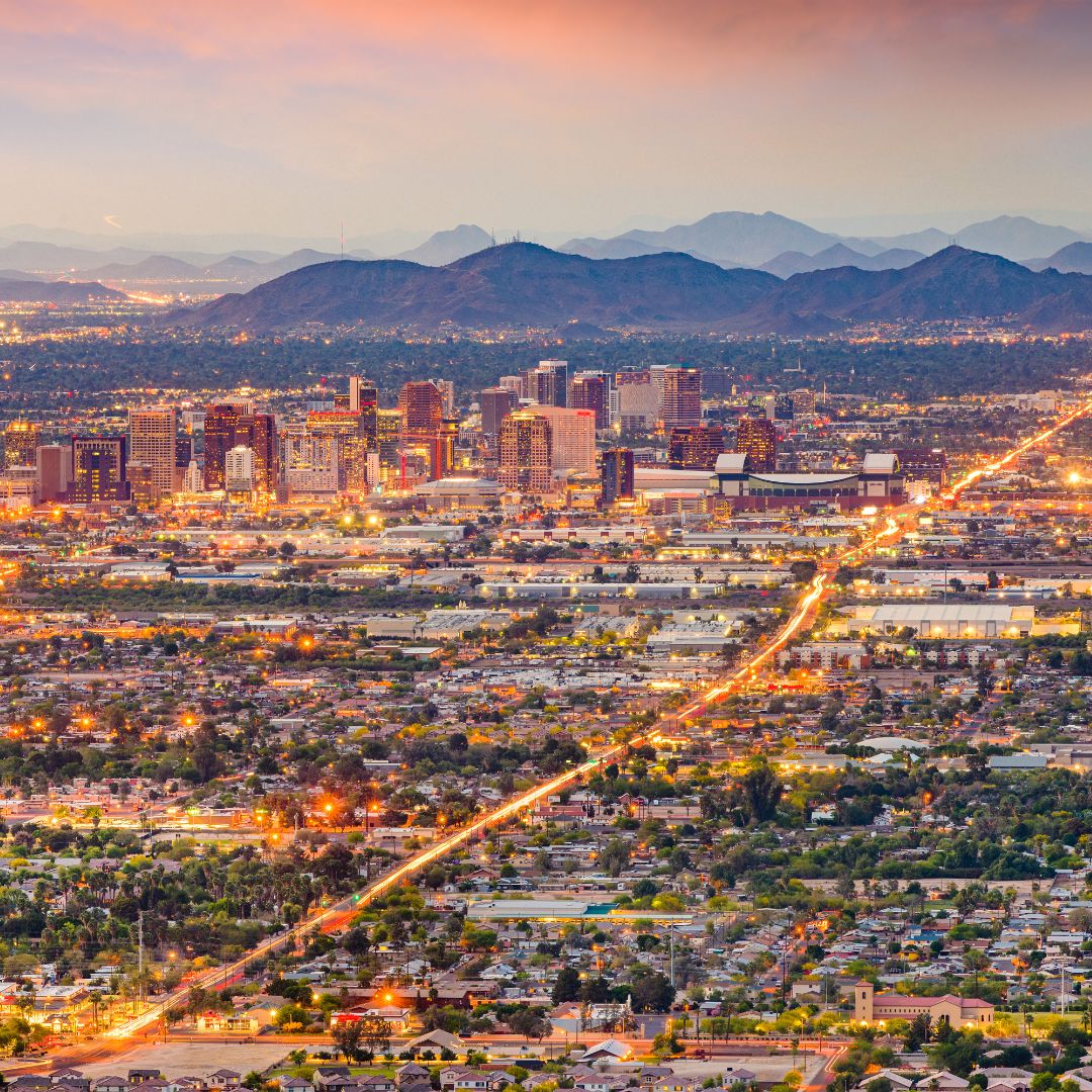 View of Phoenix, Arizona